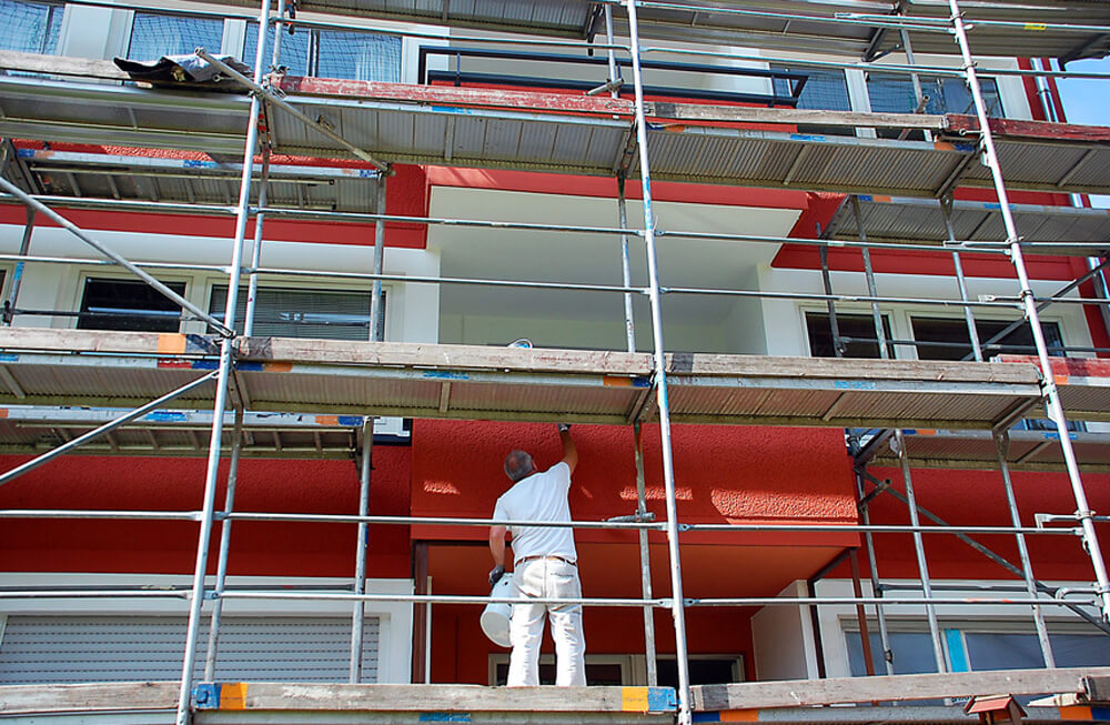 Fassadenrenovierung in Nürnberg